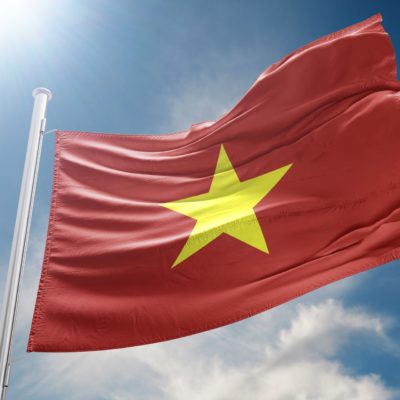 Flag Vietnam of the investment casting GTR Vietnam Company Ltd.