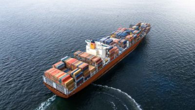 Container ship on ocean gtr casting technology vietnam